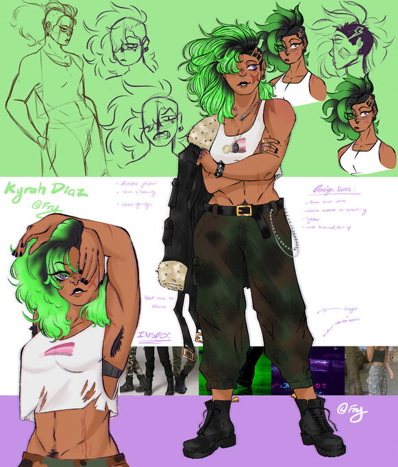 Kyrah - character creation