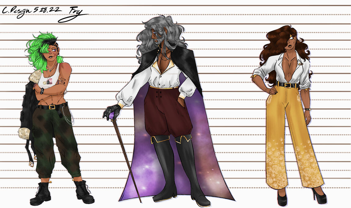 Character line up
