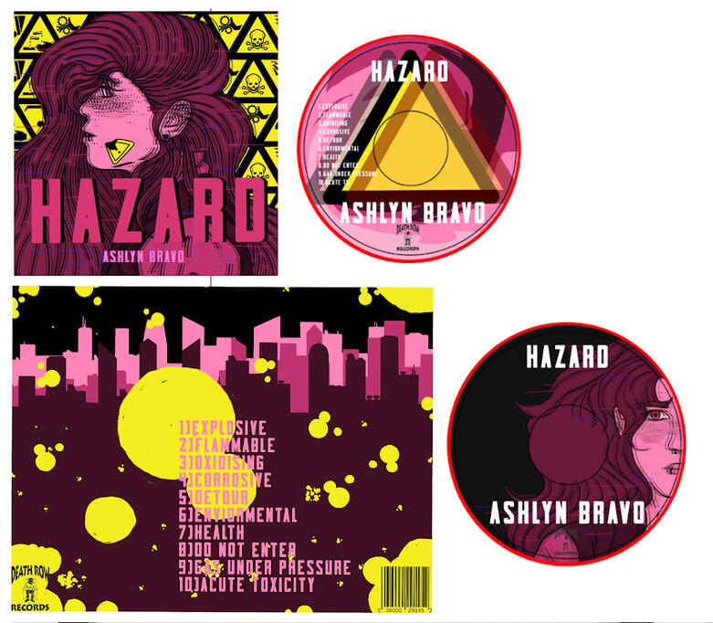 CD record design